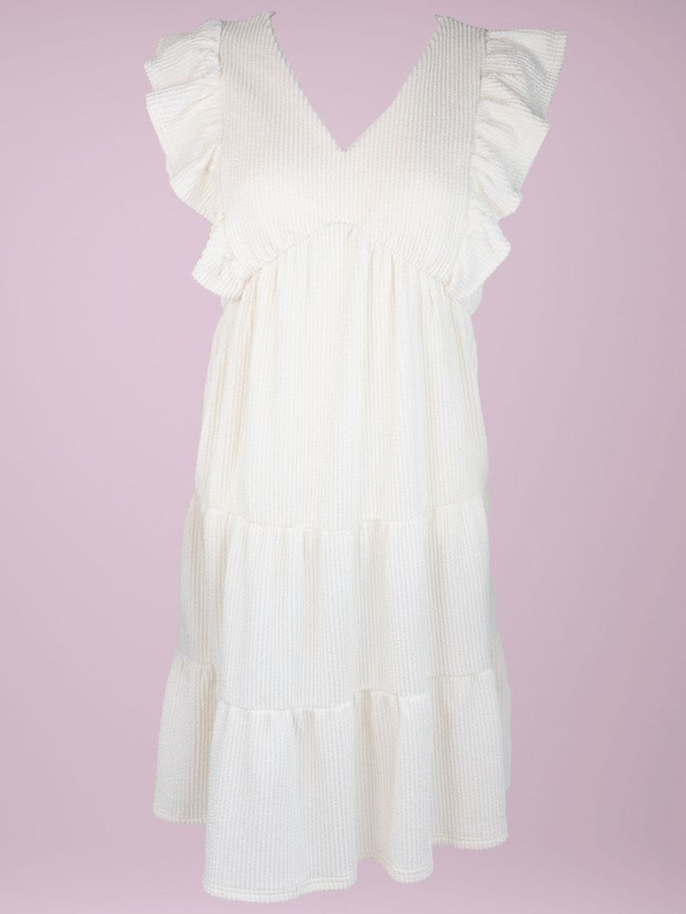 Simply Southern Knit Dress - Ivory