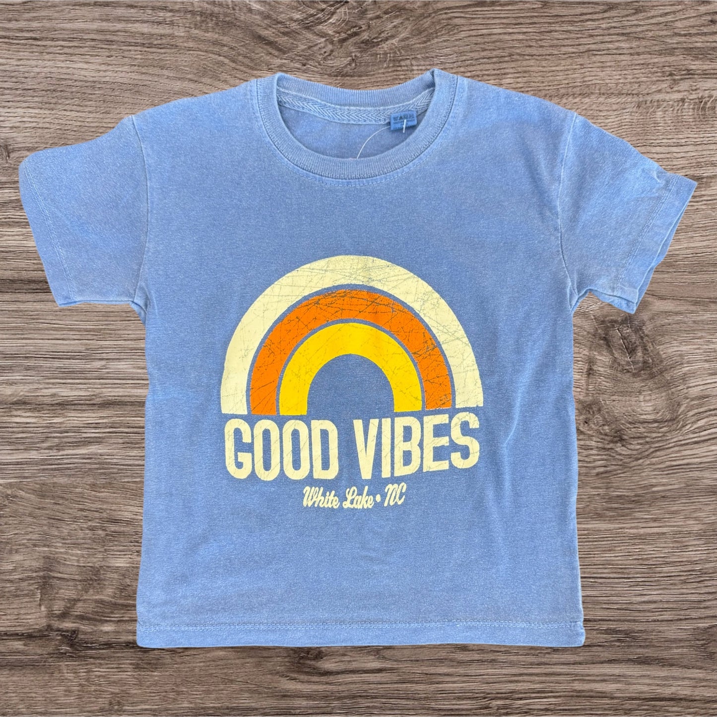 White Lake Tee Toddler - Classic Rewind Rainbow