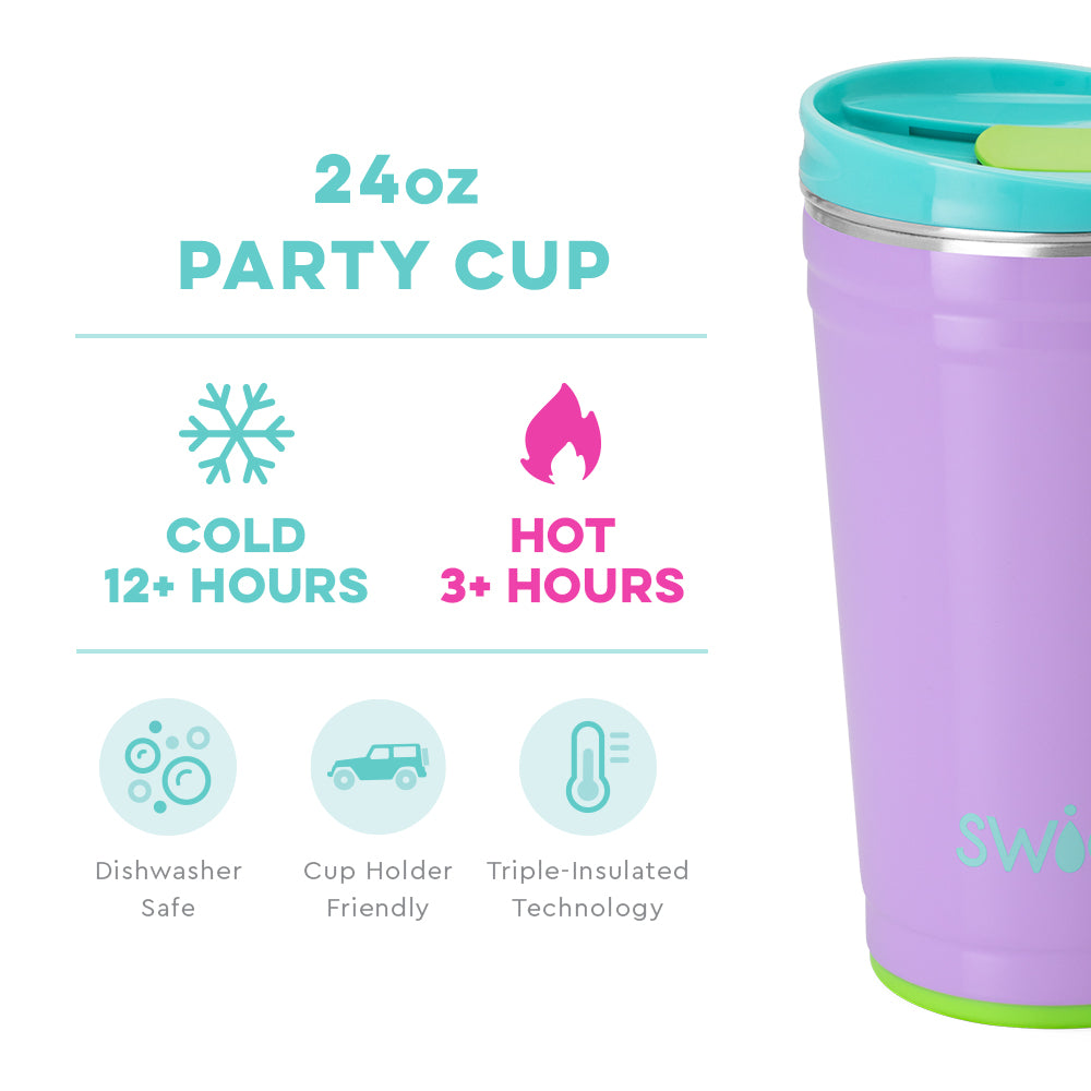 Swig Party Cup Ultra Violet 24oz
