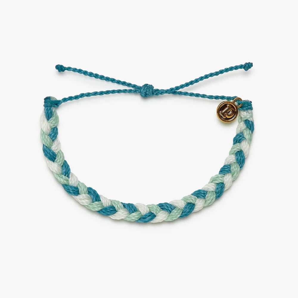 Pura Vida Multi Braided Bracelet - Blue Dream