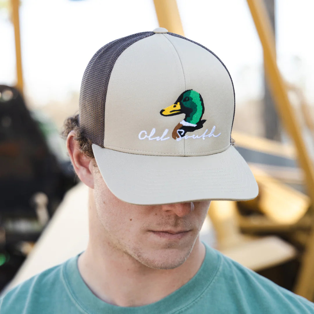 Old South Mallard Duck Head - Trucker Hat – The Wake Shop