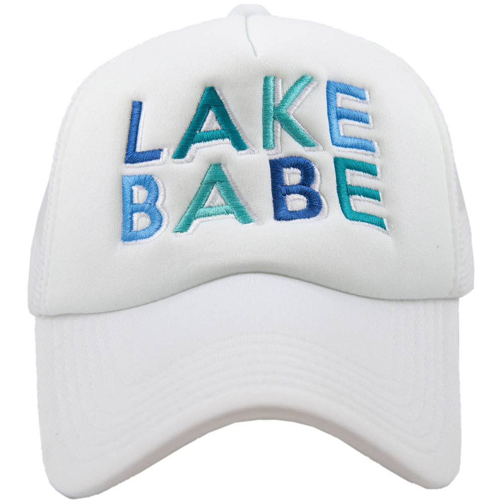 Lake Babe Foam Trucker Hat