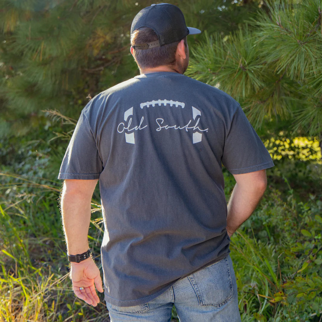 Old South Football Stitched Short Sleeve Tee