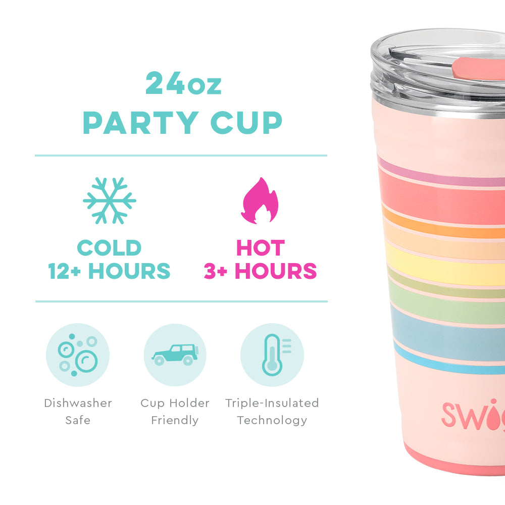 Swig Party Cup Good Vibrations 24oz