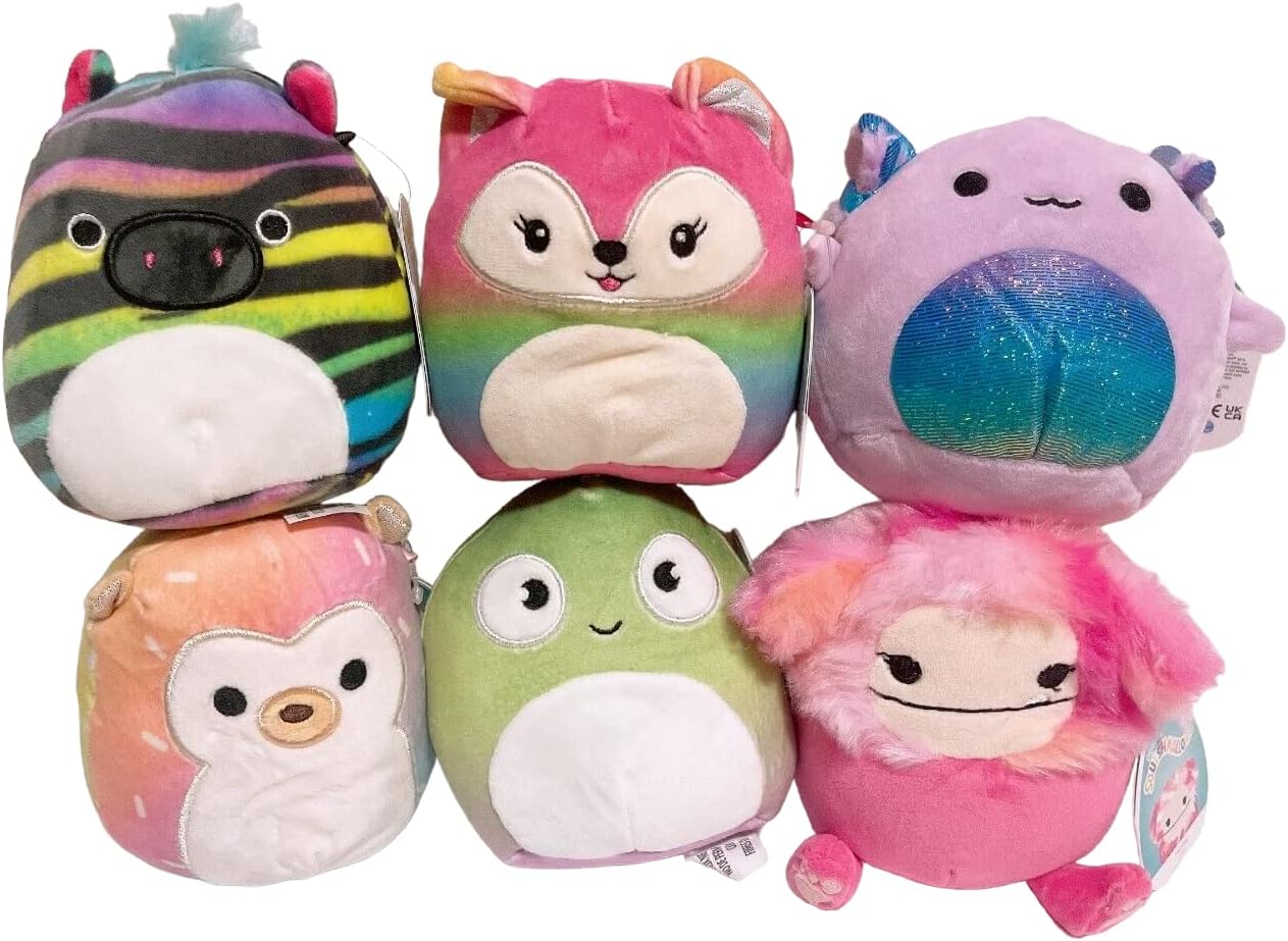 Squishmallow 8” Colorful Crew
