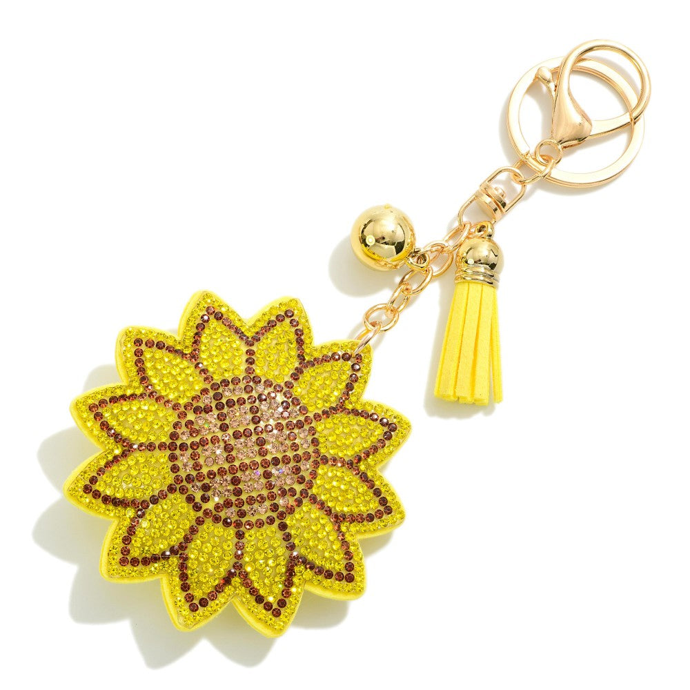Sunflower Keychain