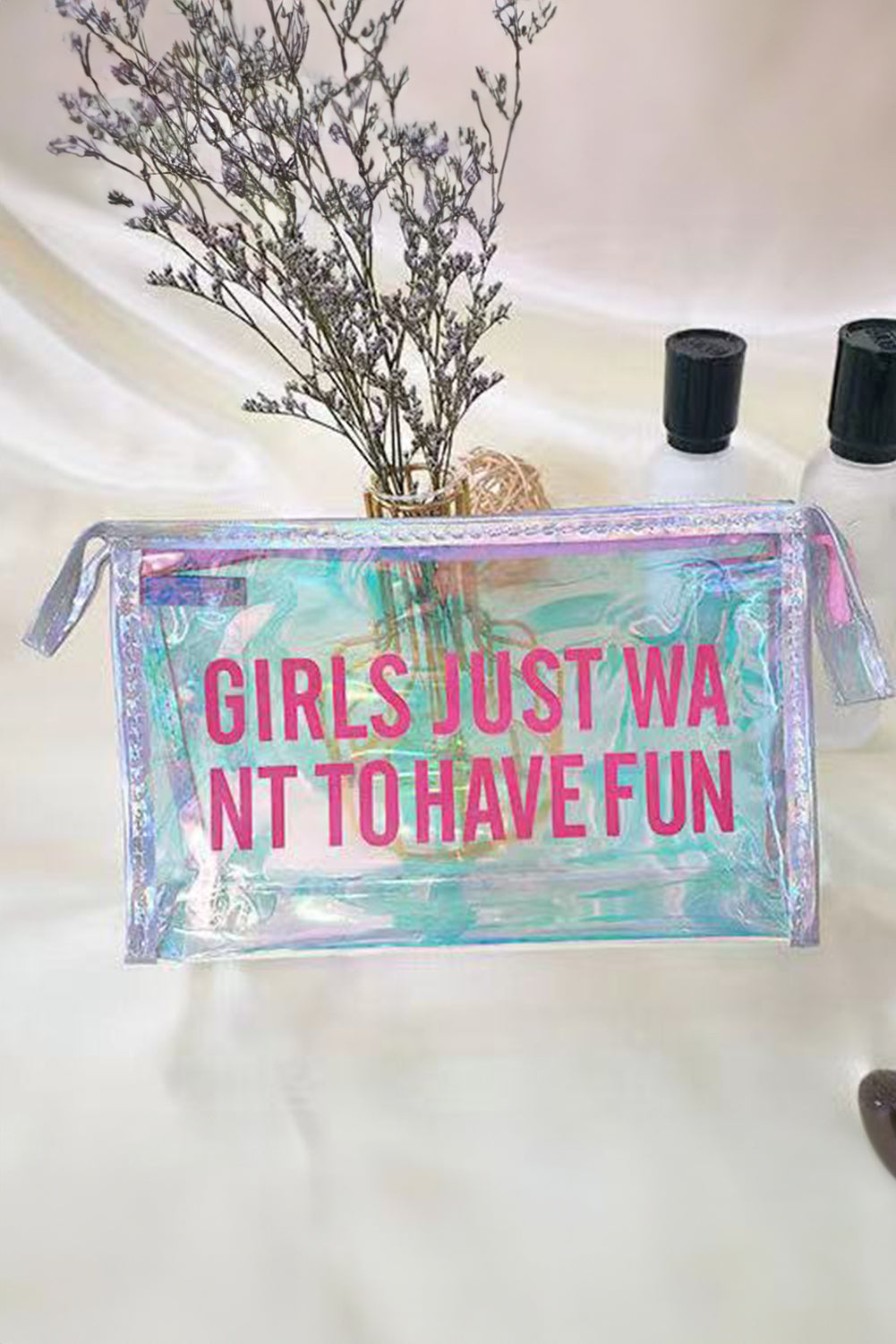 "Girls Just Want to Have Fun" Makeup Bag