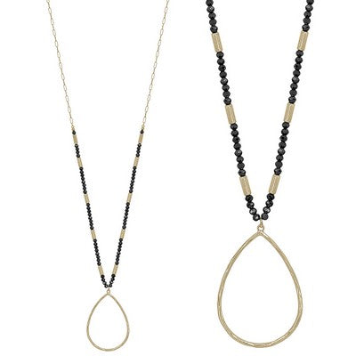 Axe Gold Black Necklace