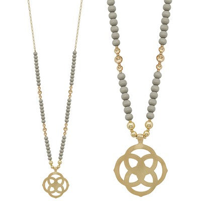 Baker Gray Necklace