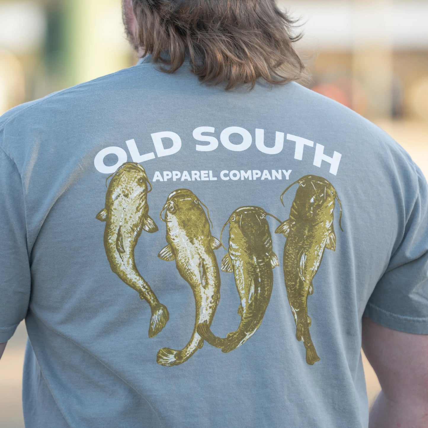 Old South Flat Head Catfish Short Sleeve Tee