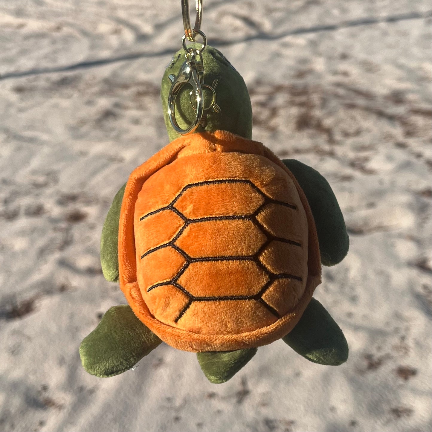 Turtle Plush Keychain