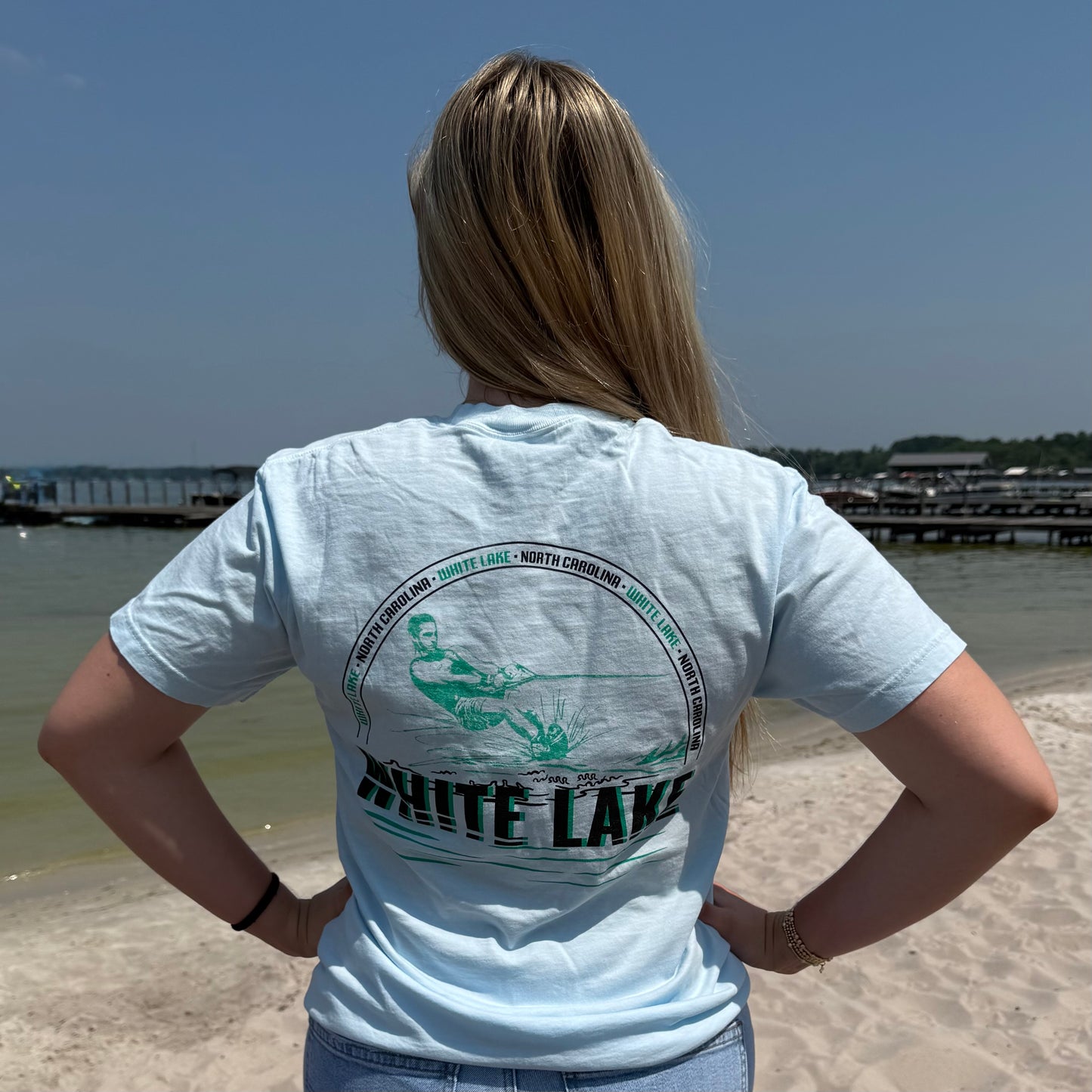 White Lake Tee - Slalom Skier