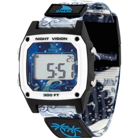 Shark Classic Clip - White Wave