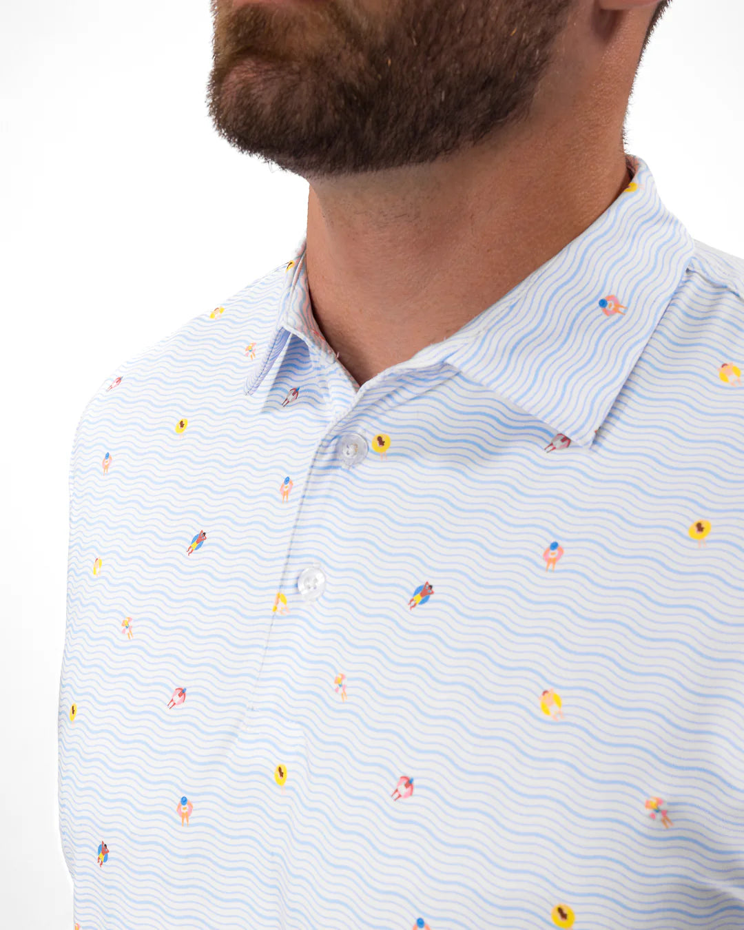 Waggle Men's Pique Polo - Floater