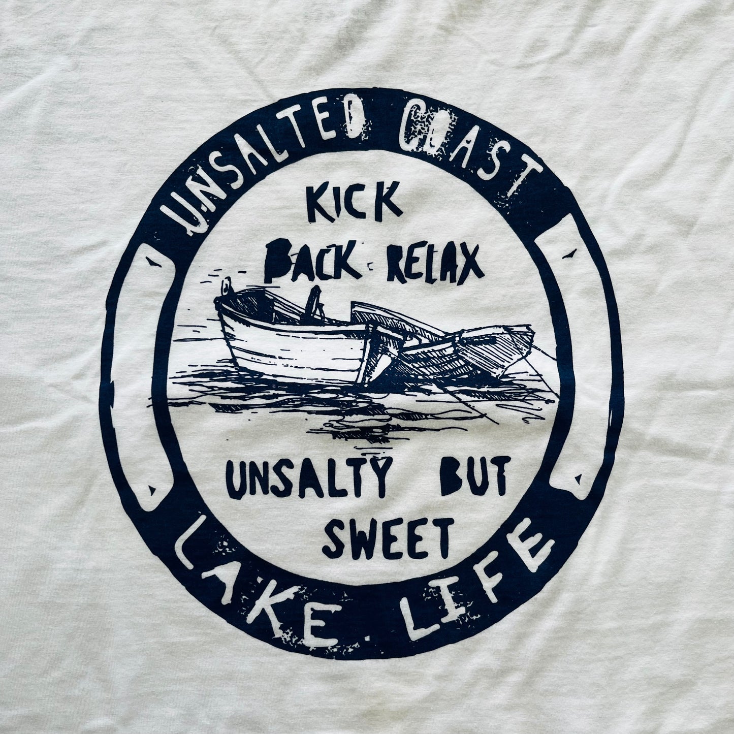 Unsalted Kick Back Relax Long Sleeve Tee