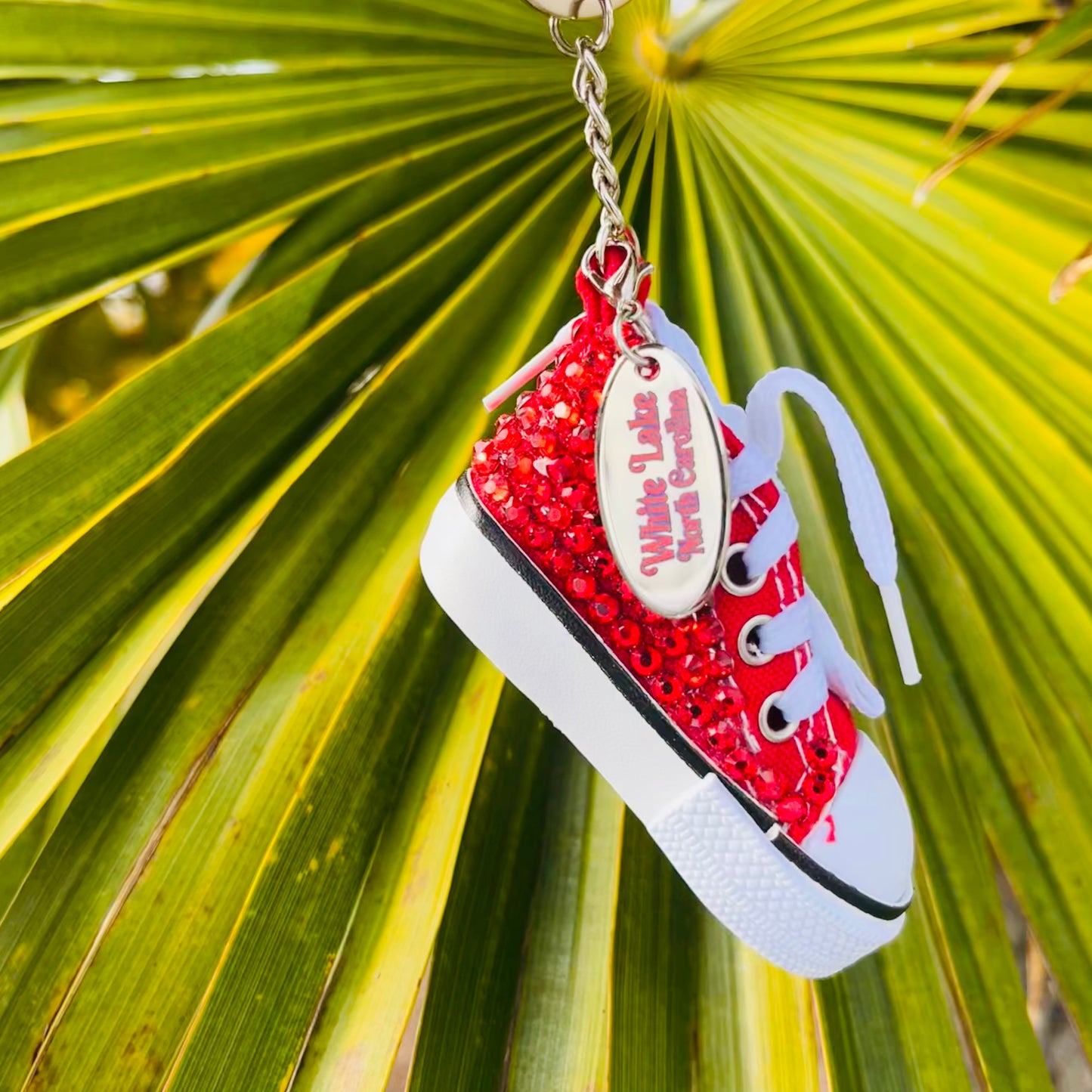 White Lake Hightop Shoe Keychain