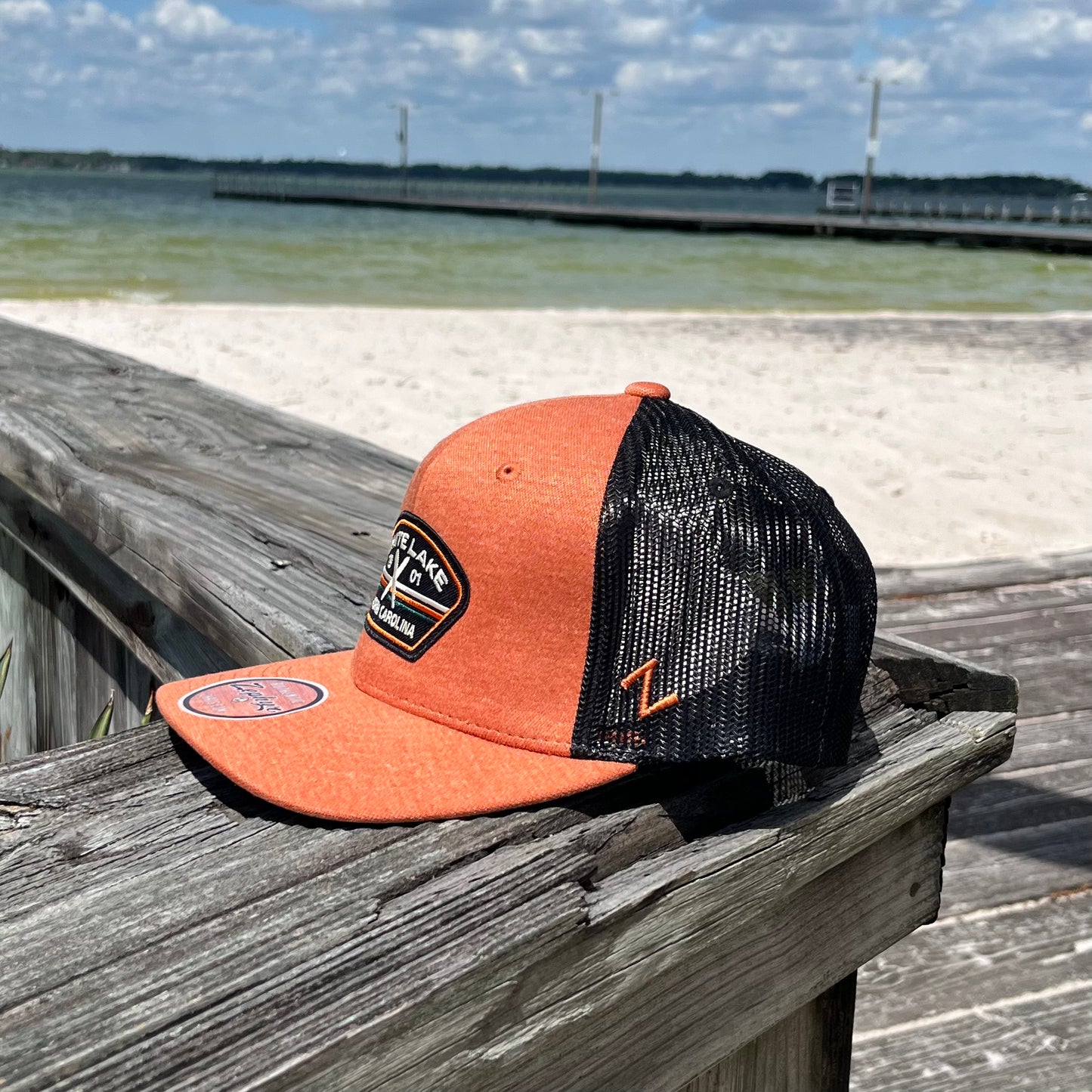 White Lake Hat - Rebus w/ Waterskis