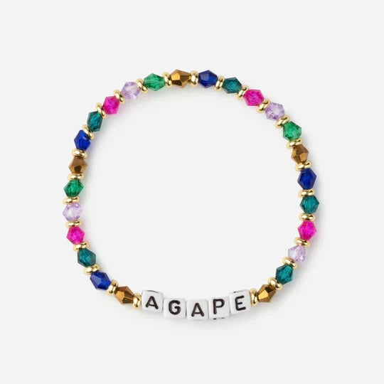 Agape Letter Bracelet
