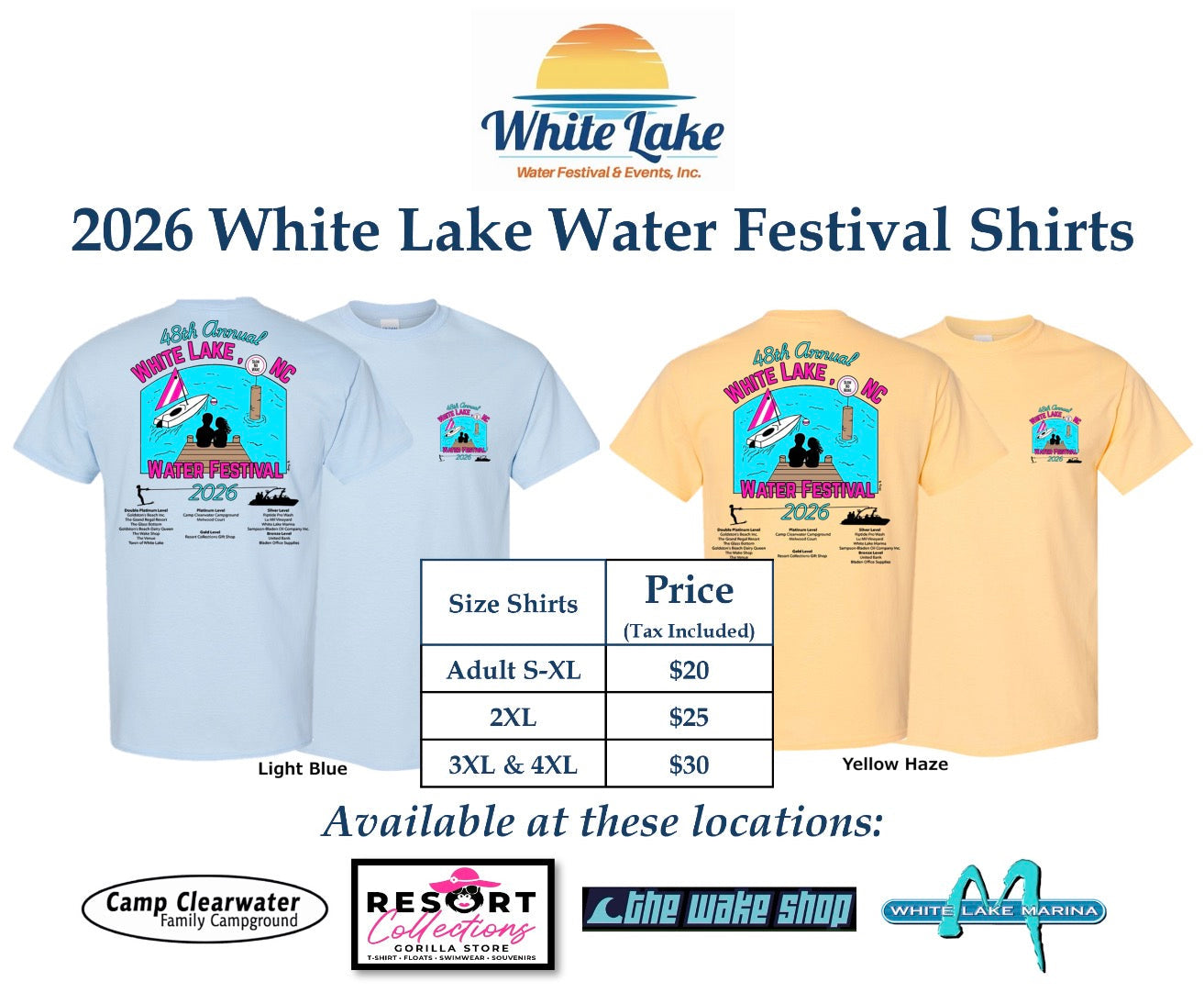 Water Festival 2026 Tee