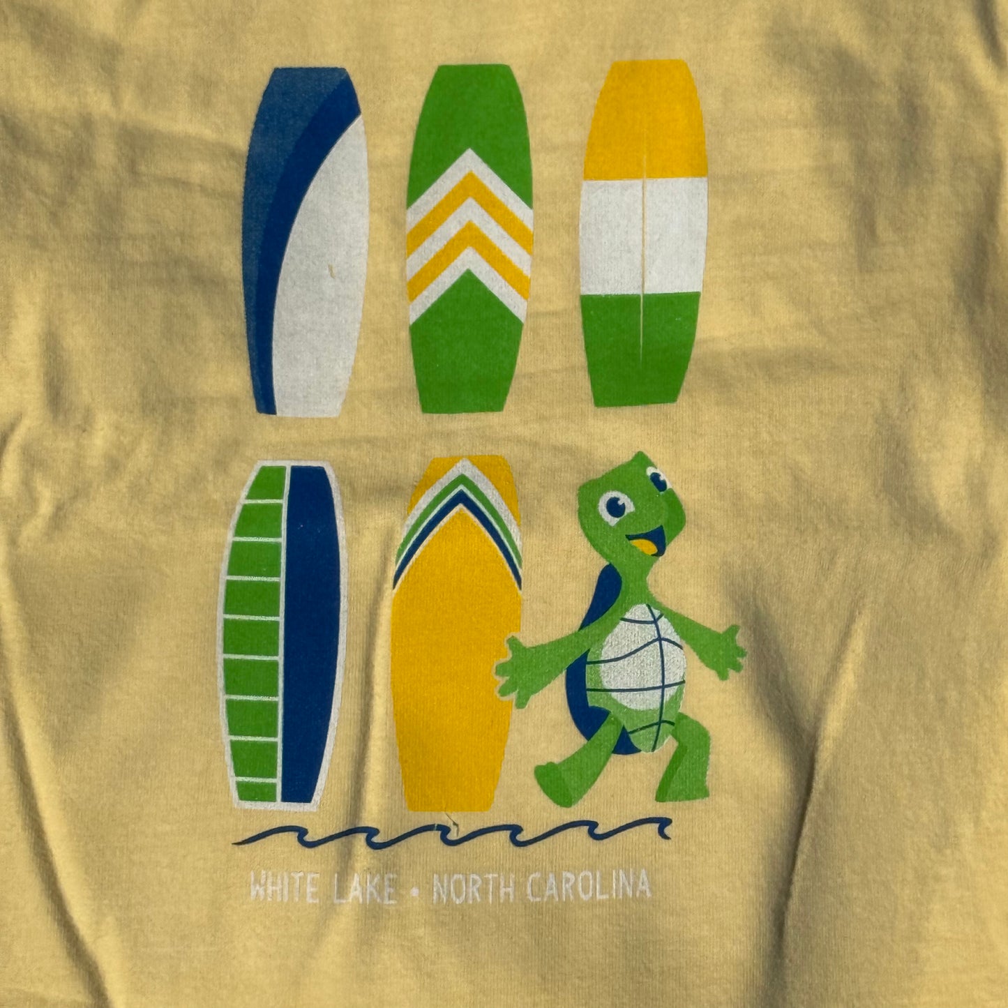 White Lake "Wakeboard & Splash" Tee Youth - Butter