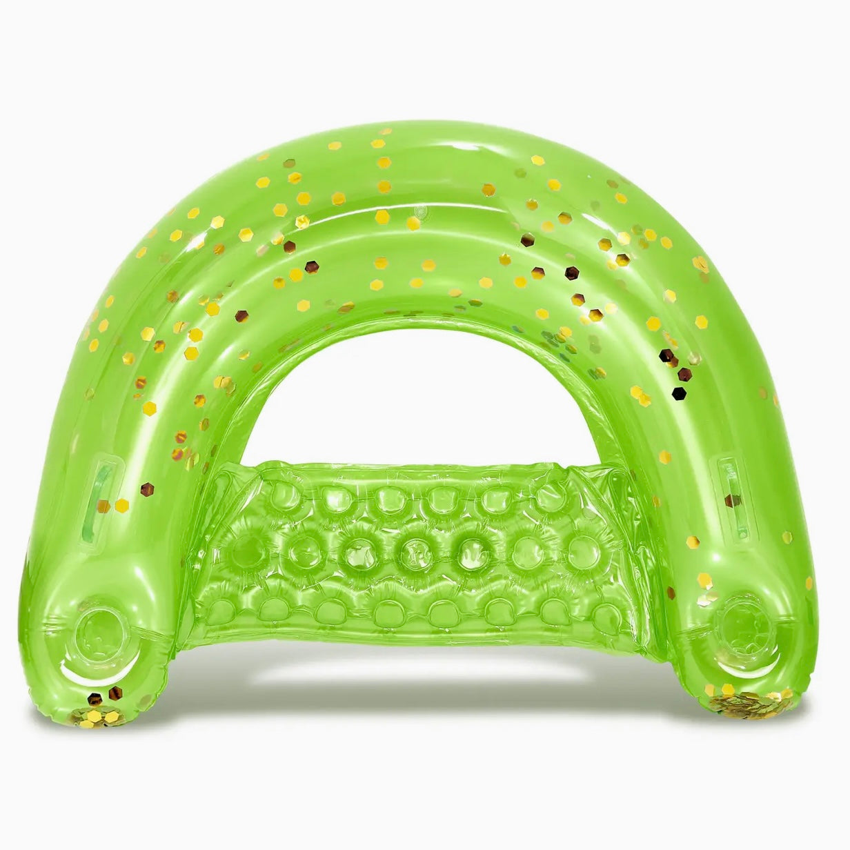 Green Gold Confetti Pool Chair