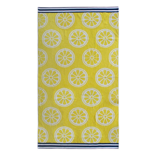 Adult Beach Towel - Citrus