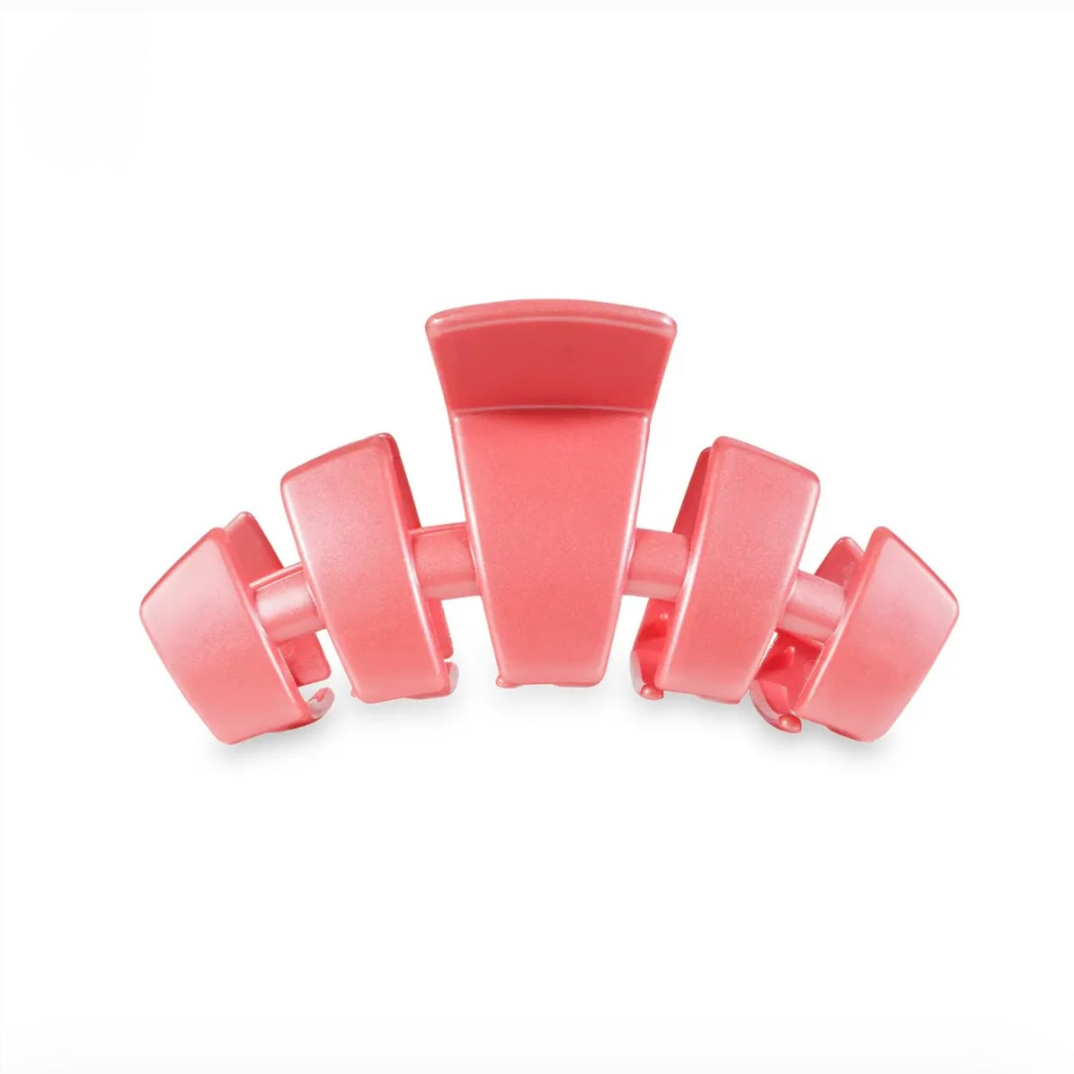 Teleties Medium Classic Claw Hair Clip - Calming Coral