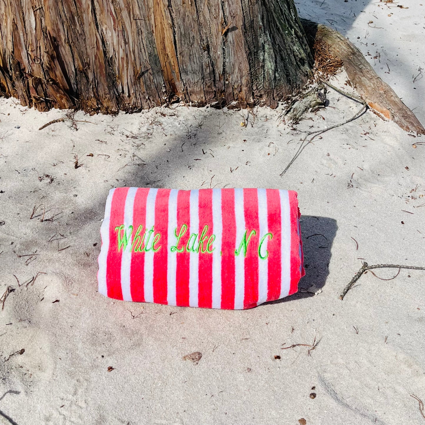 White Lake Monogrammed Towels
