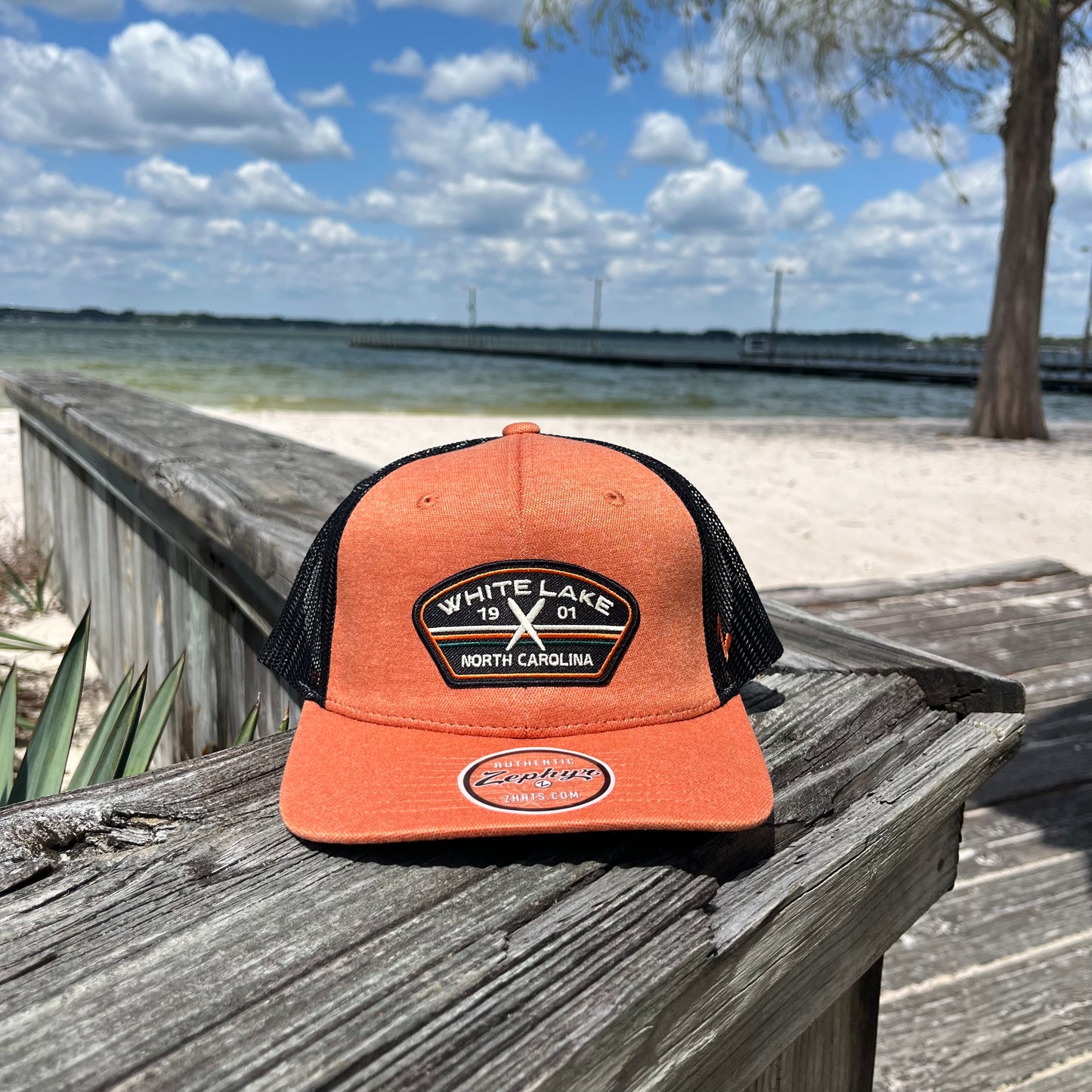 White Lake Hat - Rebus w/ Waterskis