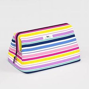 Big Mouth Makeup Bag - Stripe a Pose