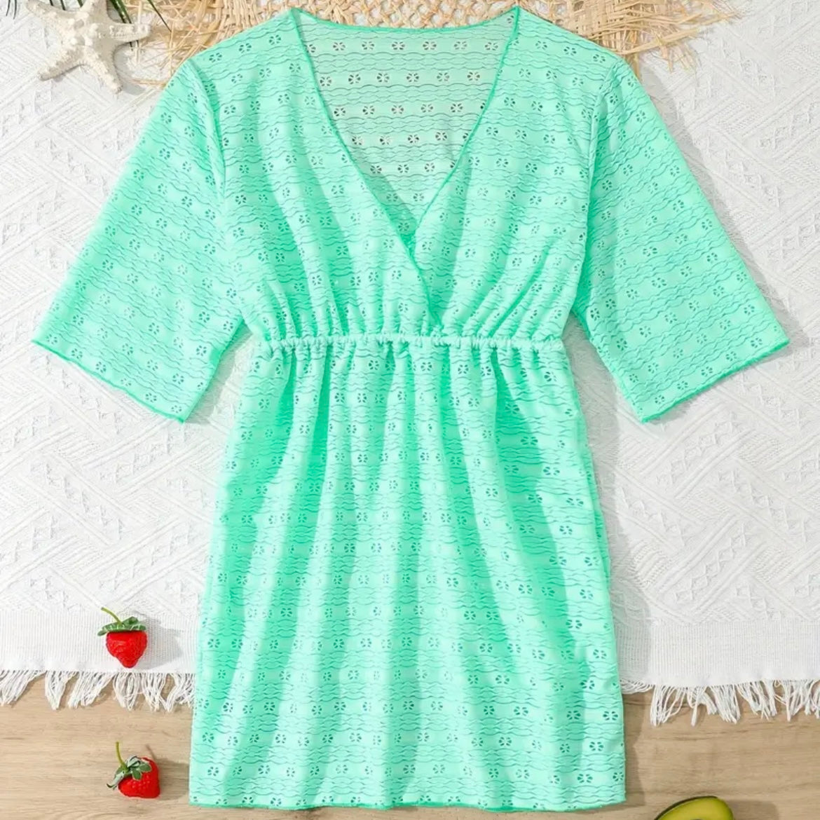 Girls Mint Coverup