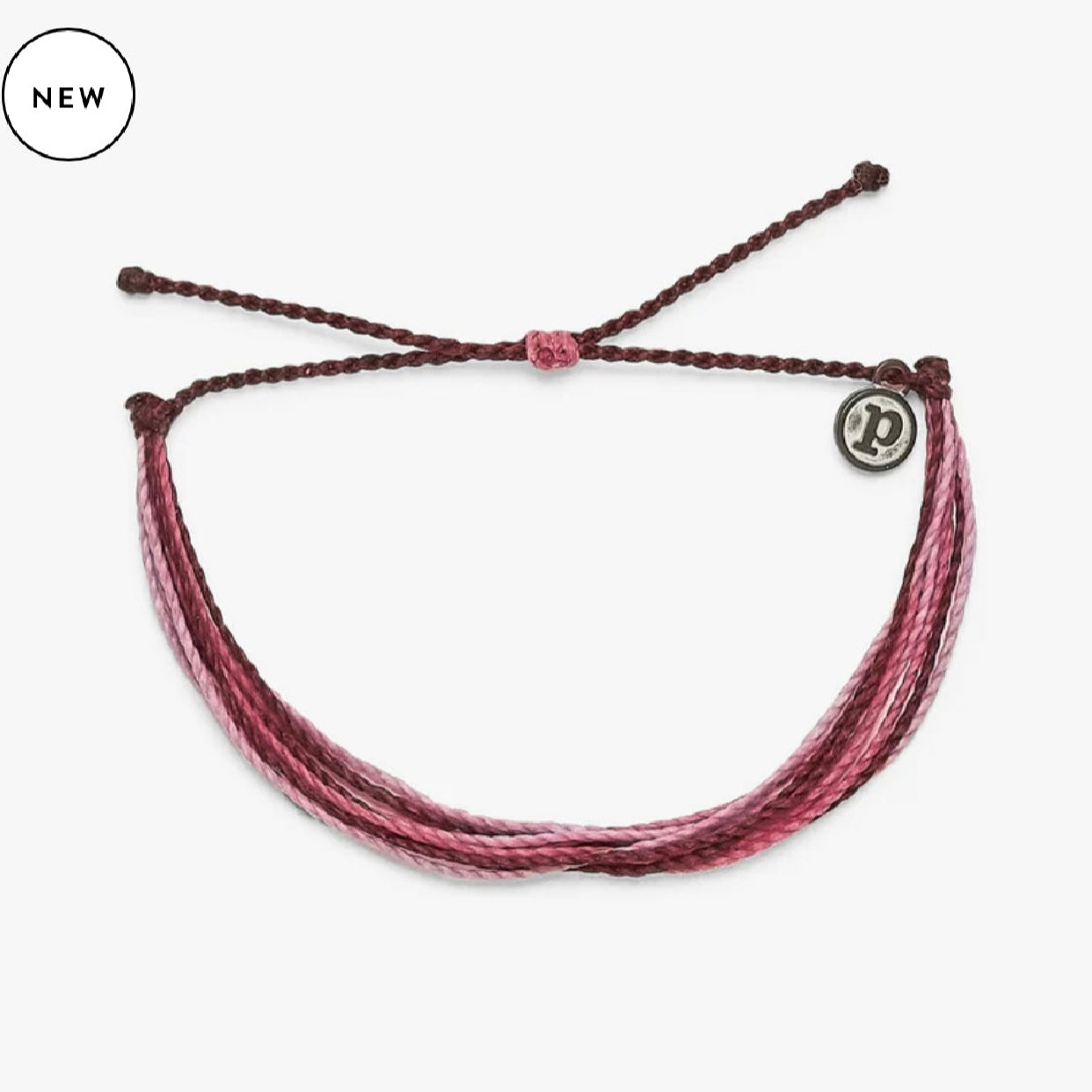 Pura Vida Solid Original Bracelet - Mulberry