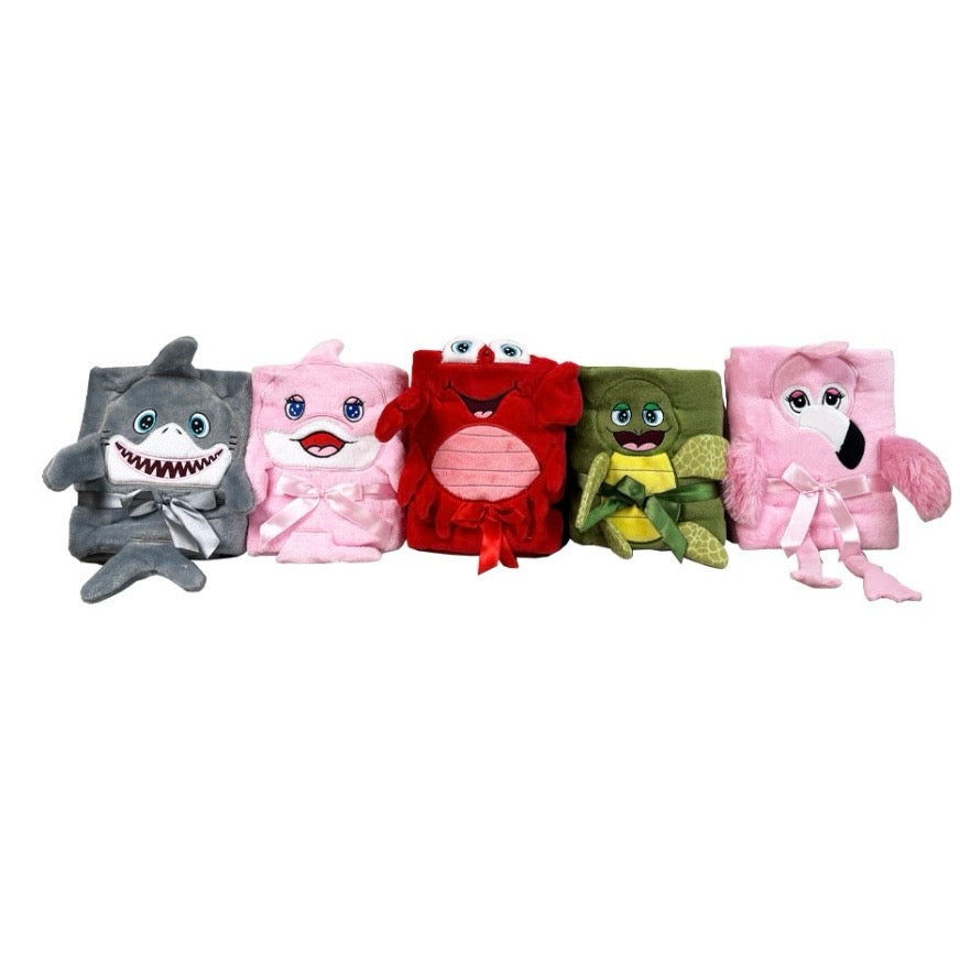 Sea Life Plush Blanket