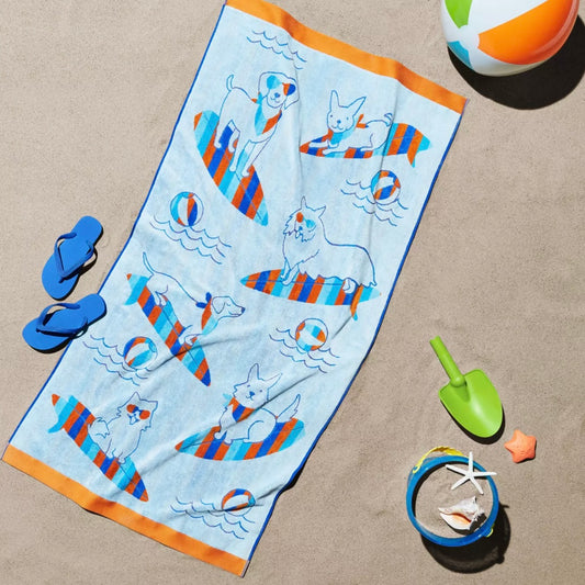 Kids Beach Towel - Surf Patrol