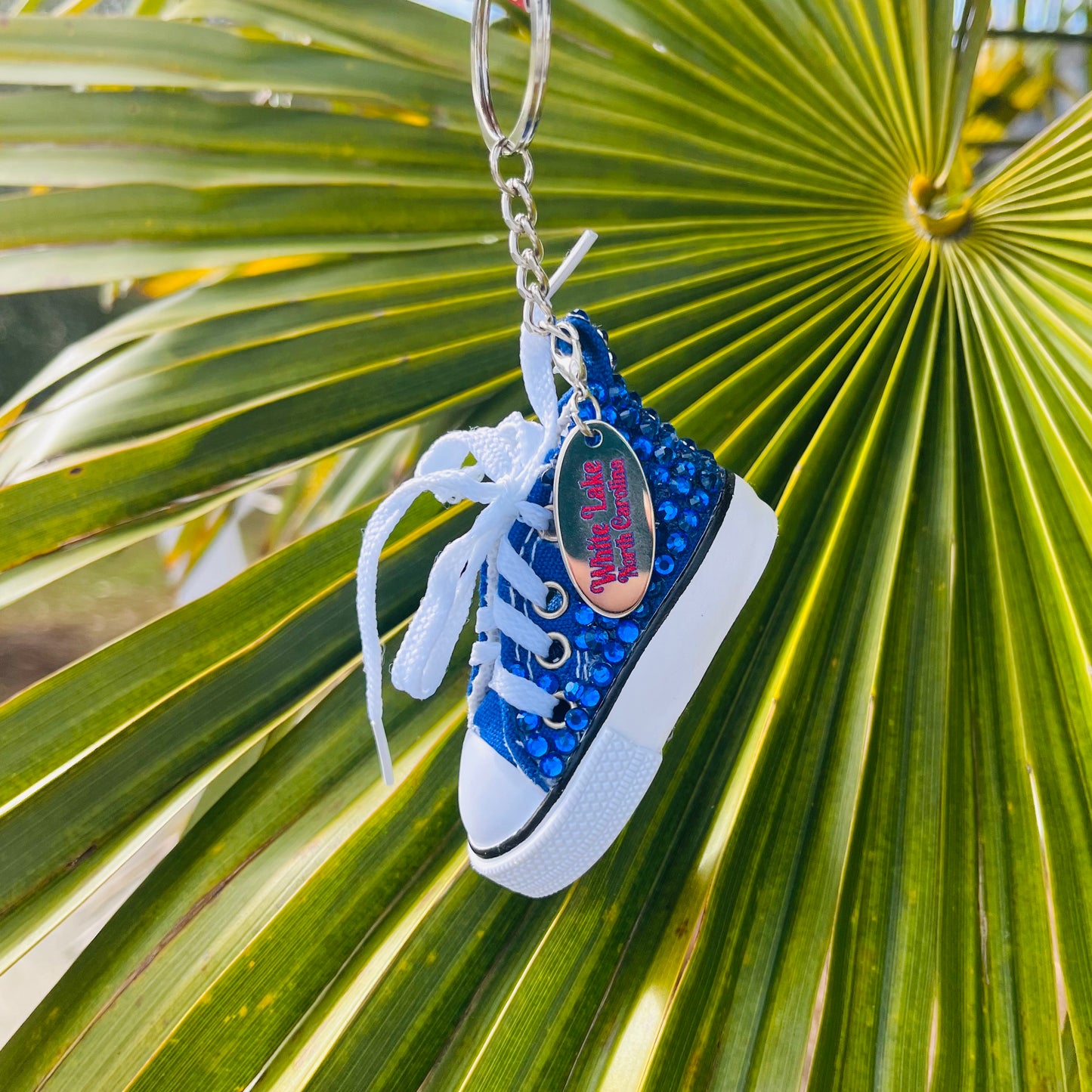White Lake Hightop Shoe Keychain