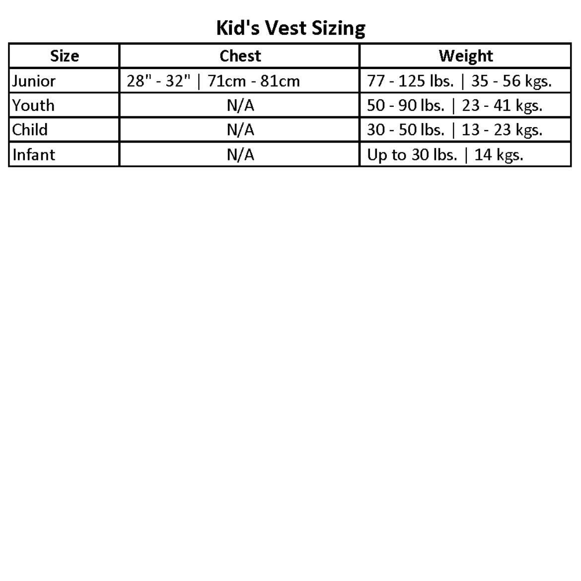 HL Unite Infant Vest