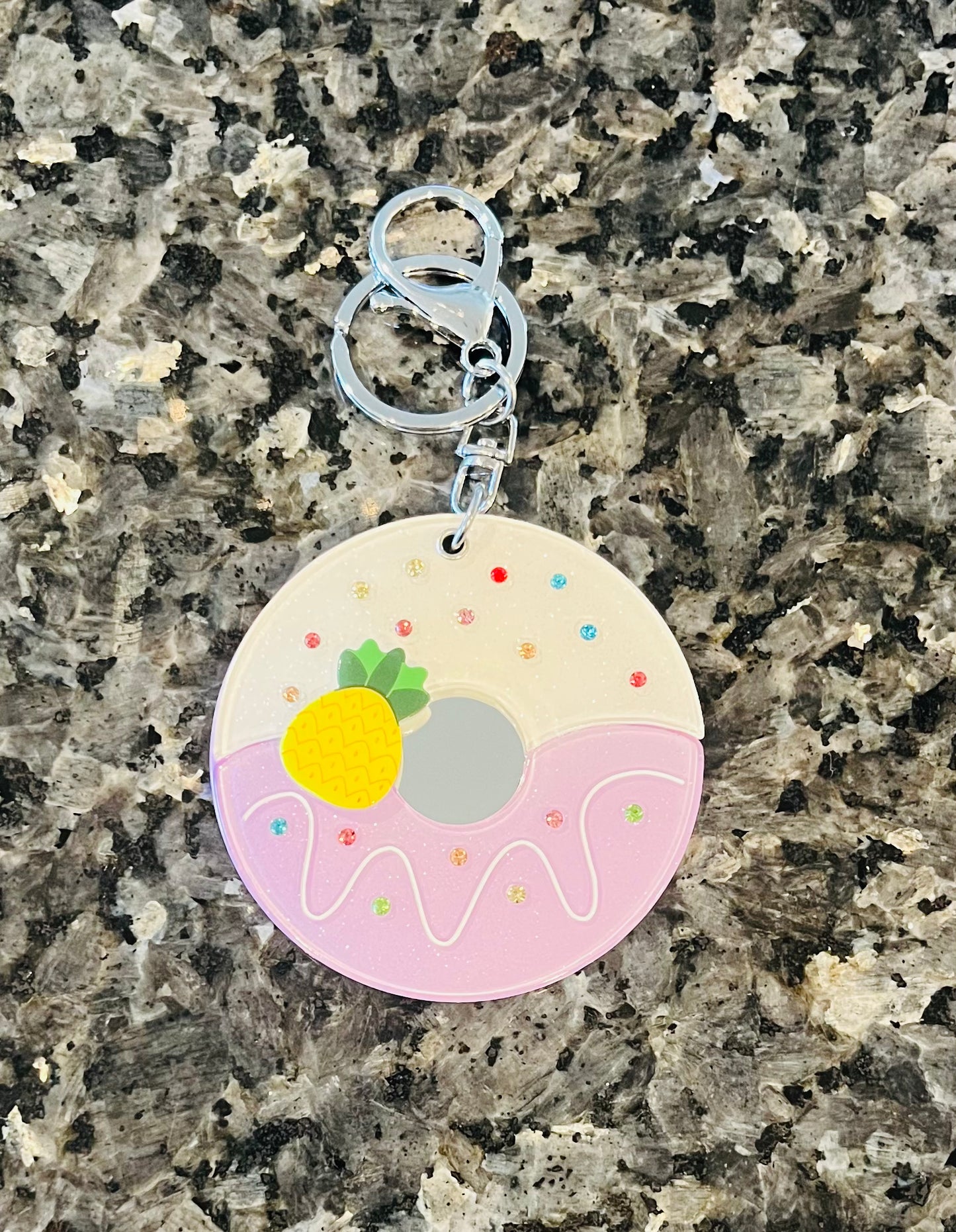 Mirror Keychain - Donut