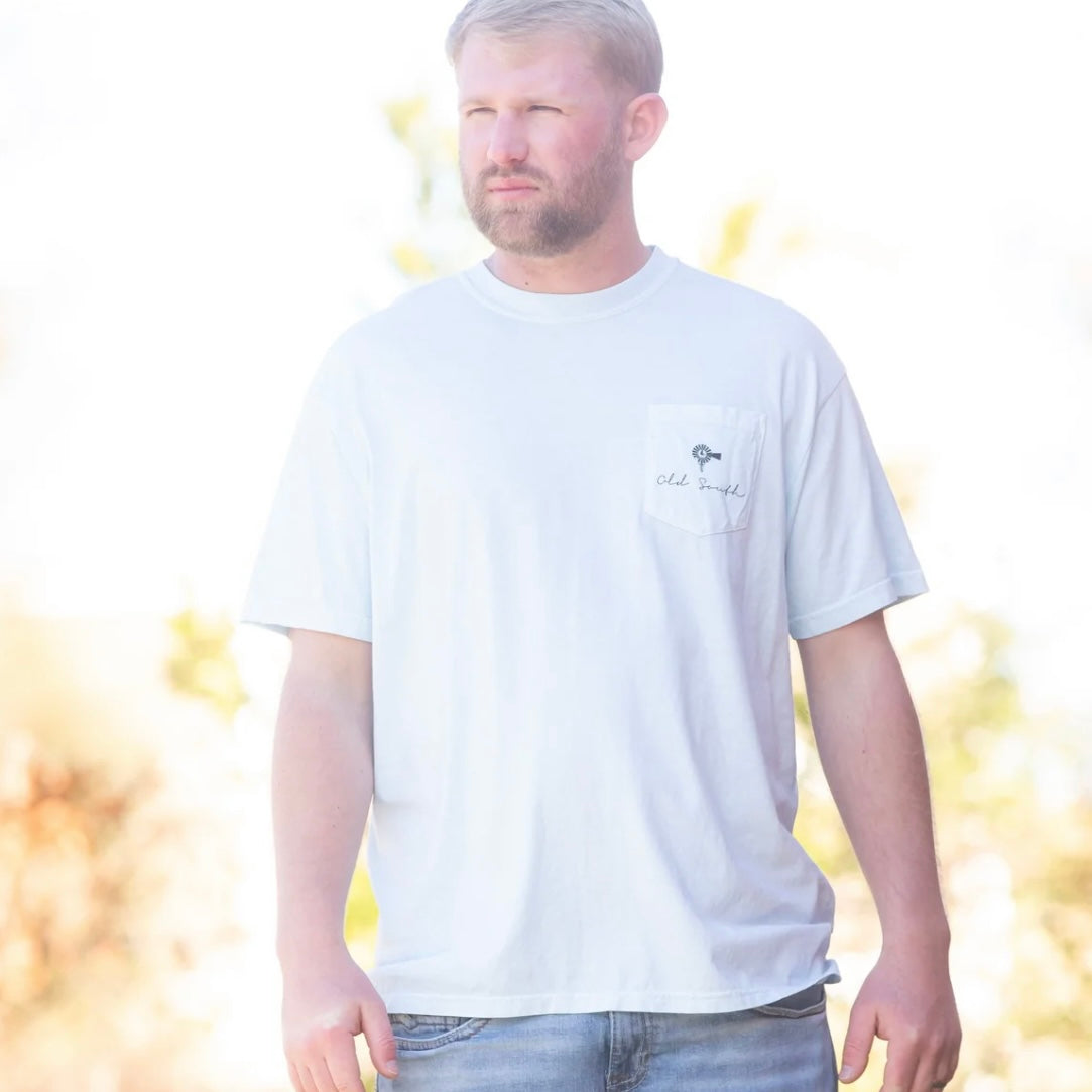 Old South Short Sleeve Tee - Two Tone Shade