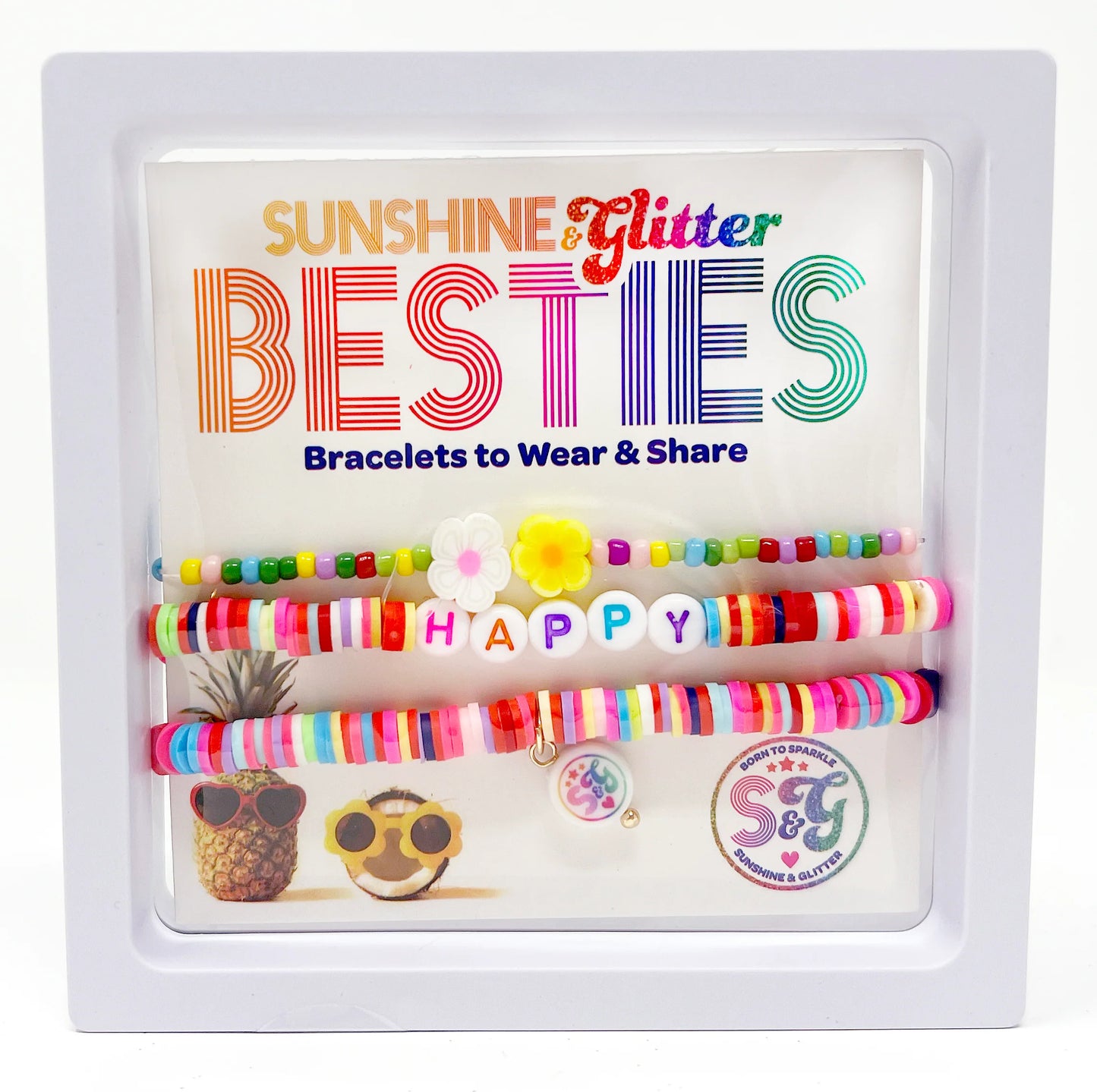BESTIES Bracelet - Happy