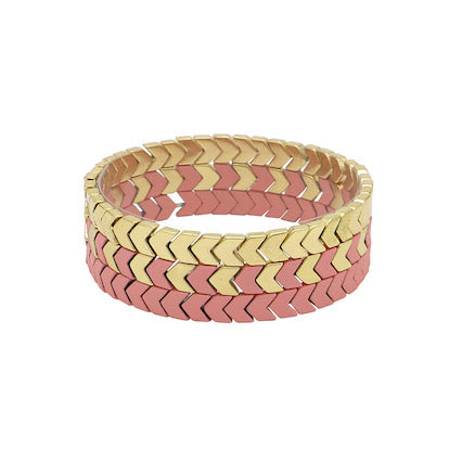 Hazel Pink Bracelet