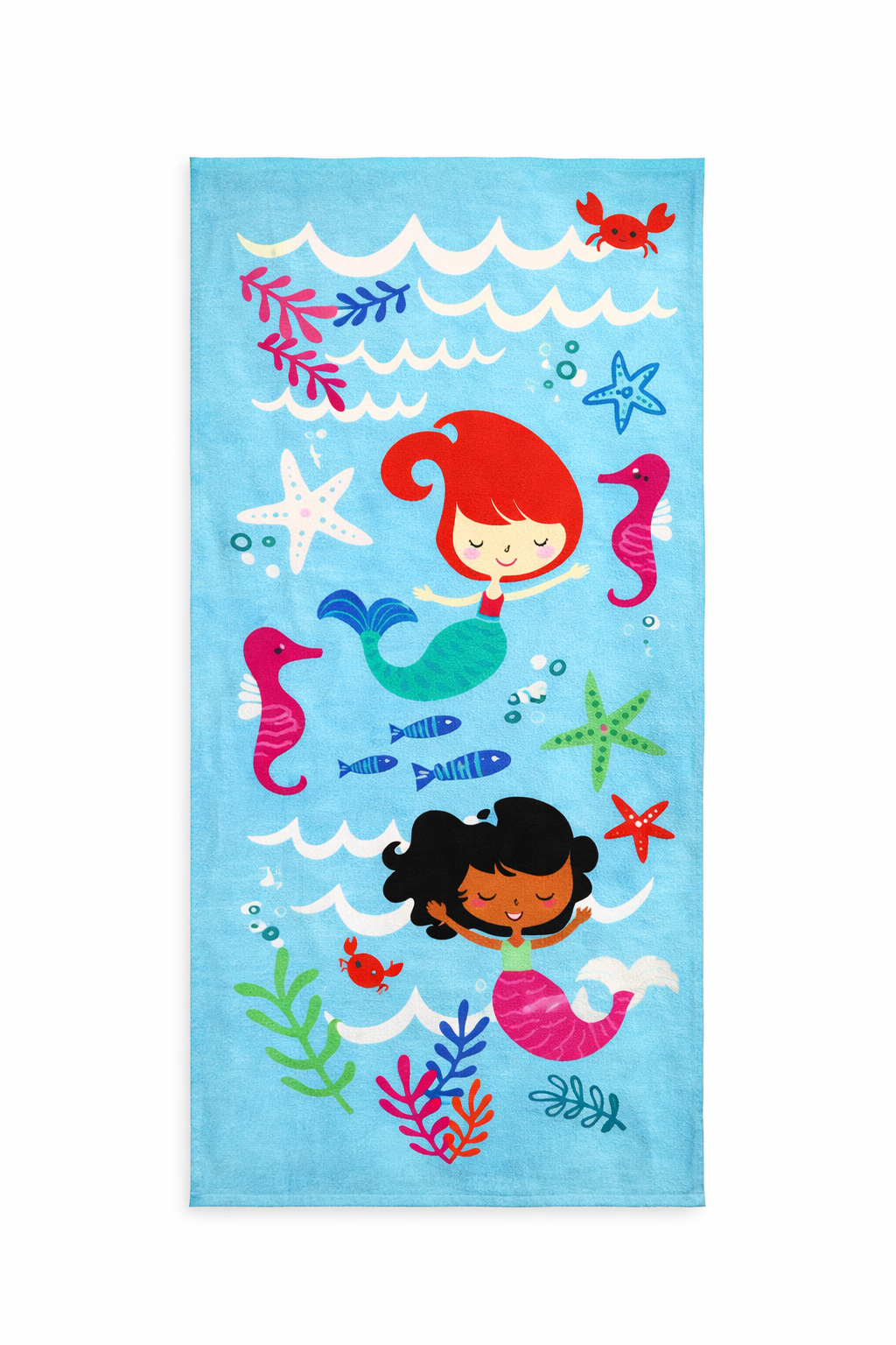 Kids Towel - Blue Mermaid