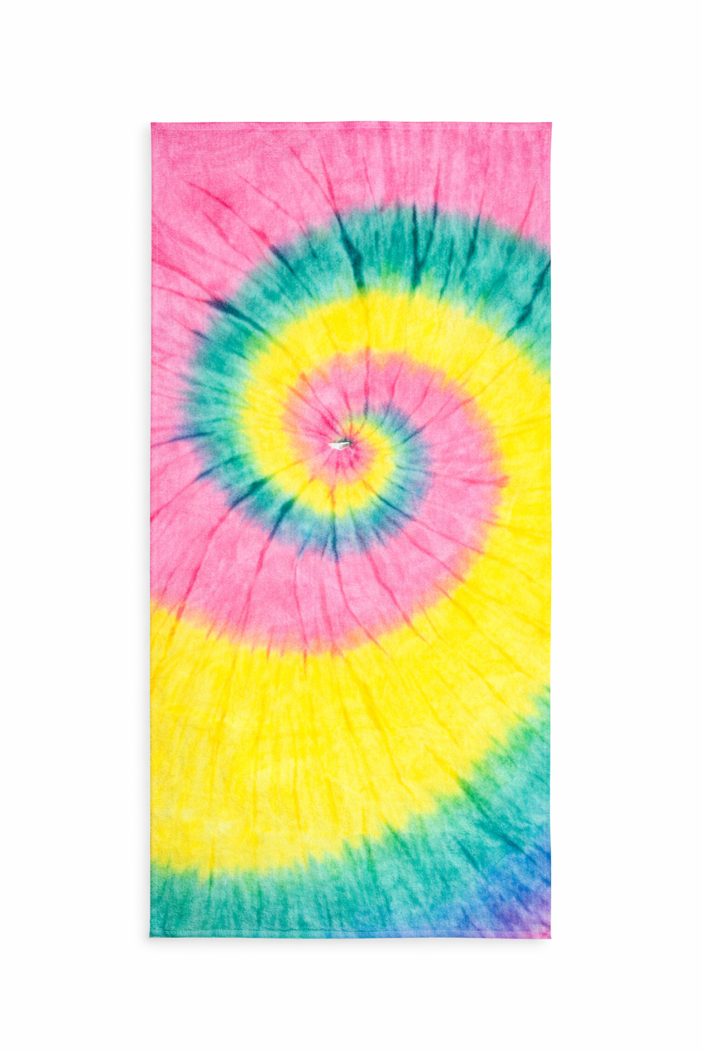 Kids Towel - Pink/Yellow Tie-Dye