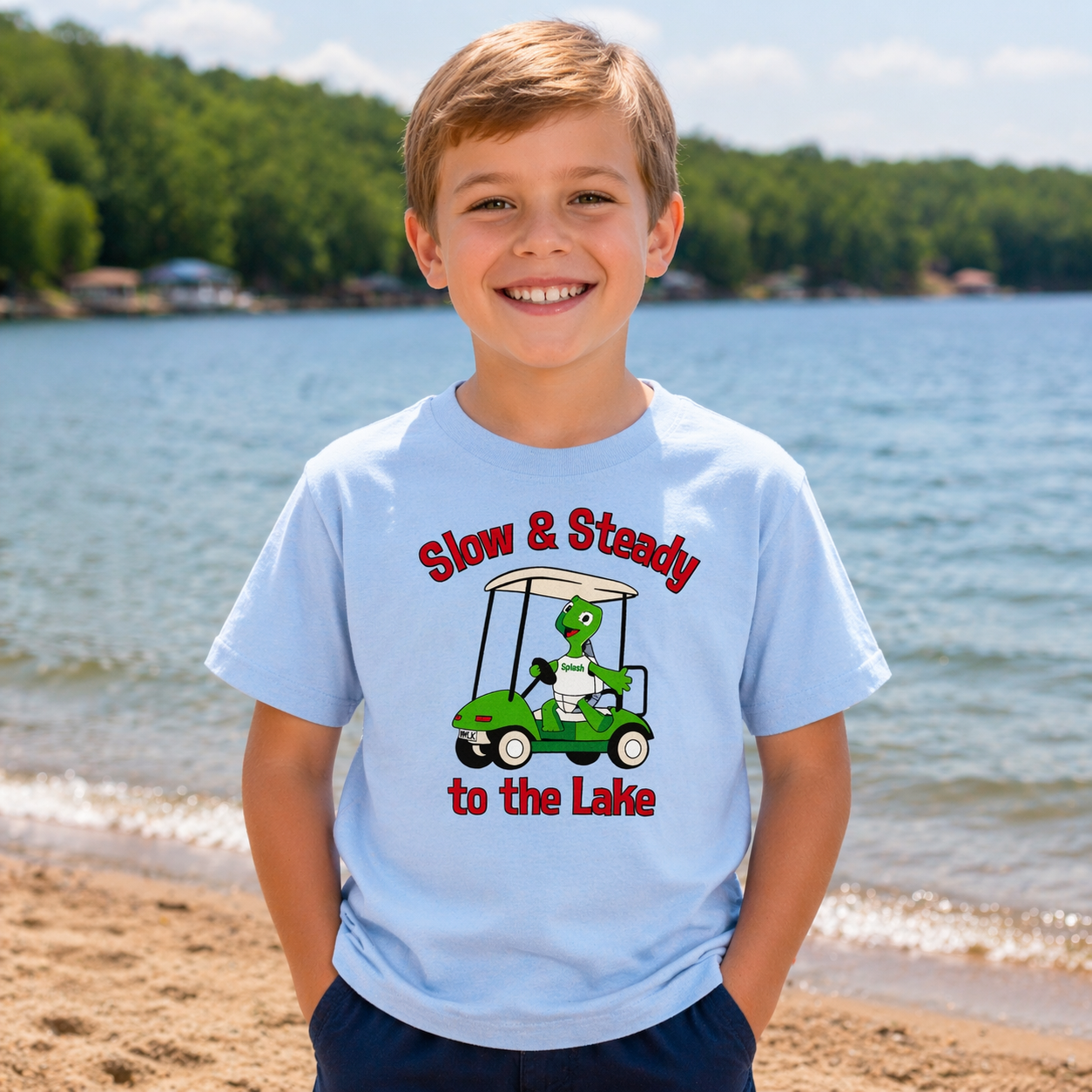 White Lake Tee Youth - Slow & Steady