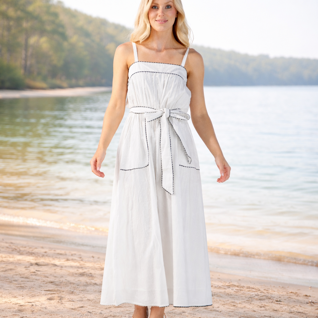 Simply Southern Ric Rac - White