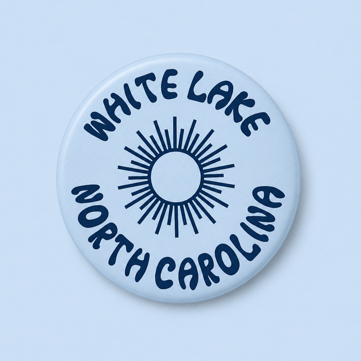 White Lake Magnet - Sunburst