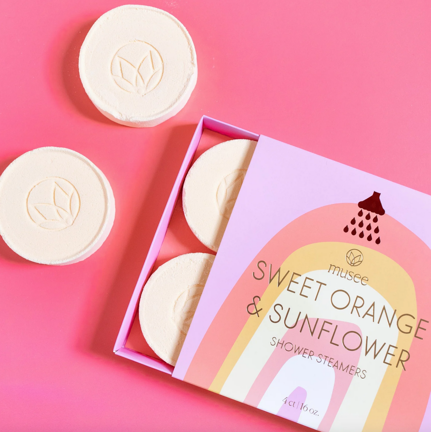 Sweet Orange & Sunflower Shower Steamers