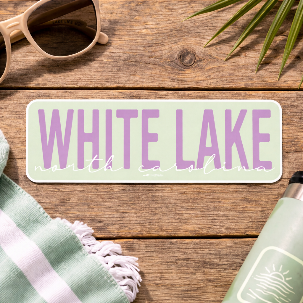 White Lake Sticker - Small Wonder
