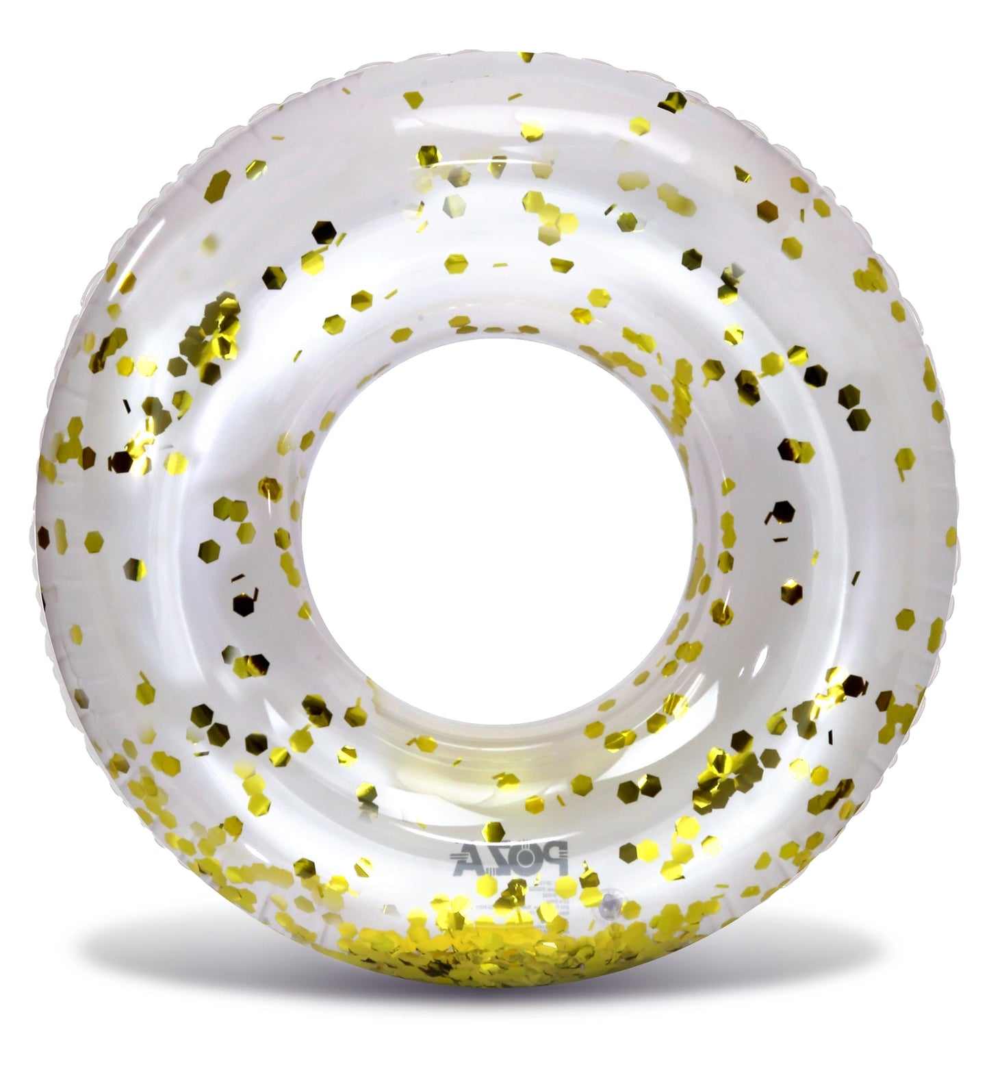 White Gold Confetti Tube