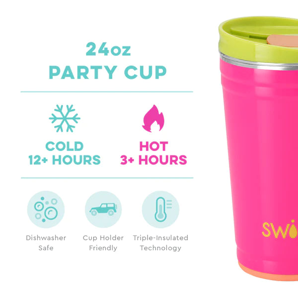 Swig Party Cup Tutti Fruitti 24oz