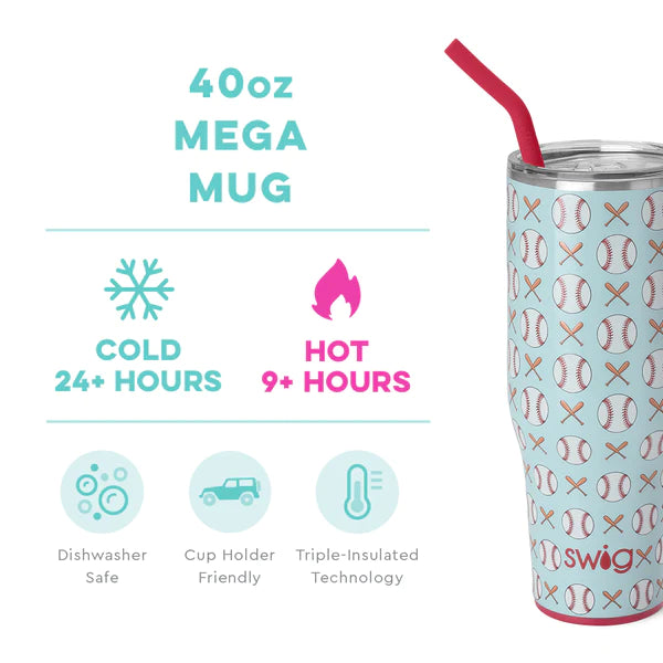 Swig Homerun Mega Mug 40oz
